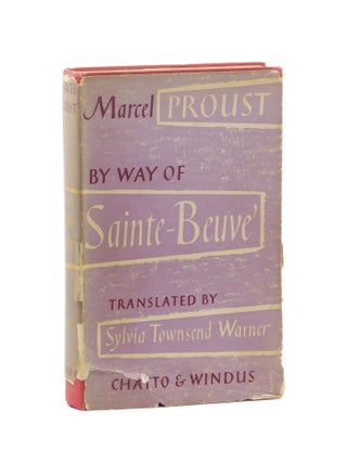 By Way of Sainte-Beuve. Marcel Proust