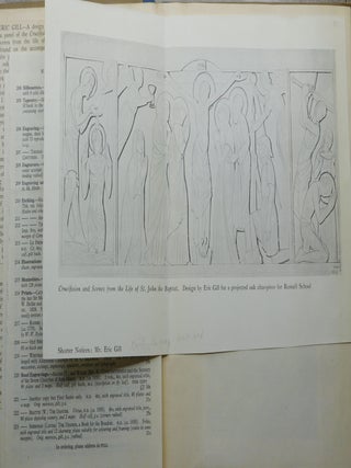 Eric Gill [Contemporary British Artists: Eric Gill]