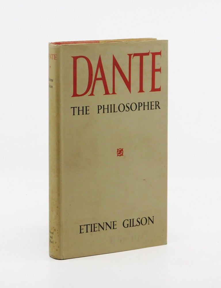Dante the Philosopher. Etienne Gilson.