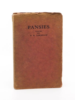 Pansies. D H. Lawrence