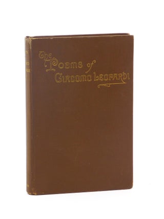 The Poems of Giacomo Leopardi. Giacomo Leopardi