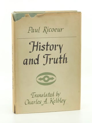 History and Truth. Paul Ricoeur